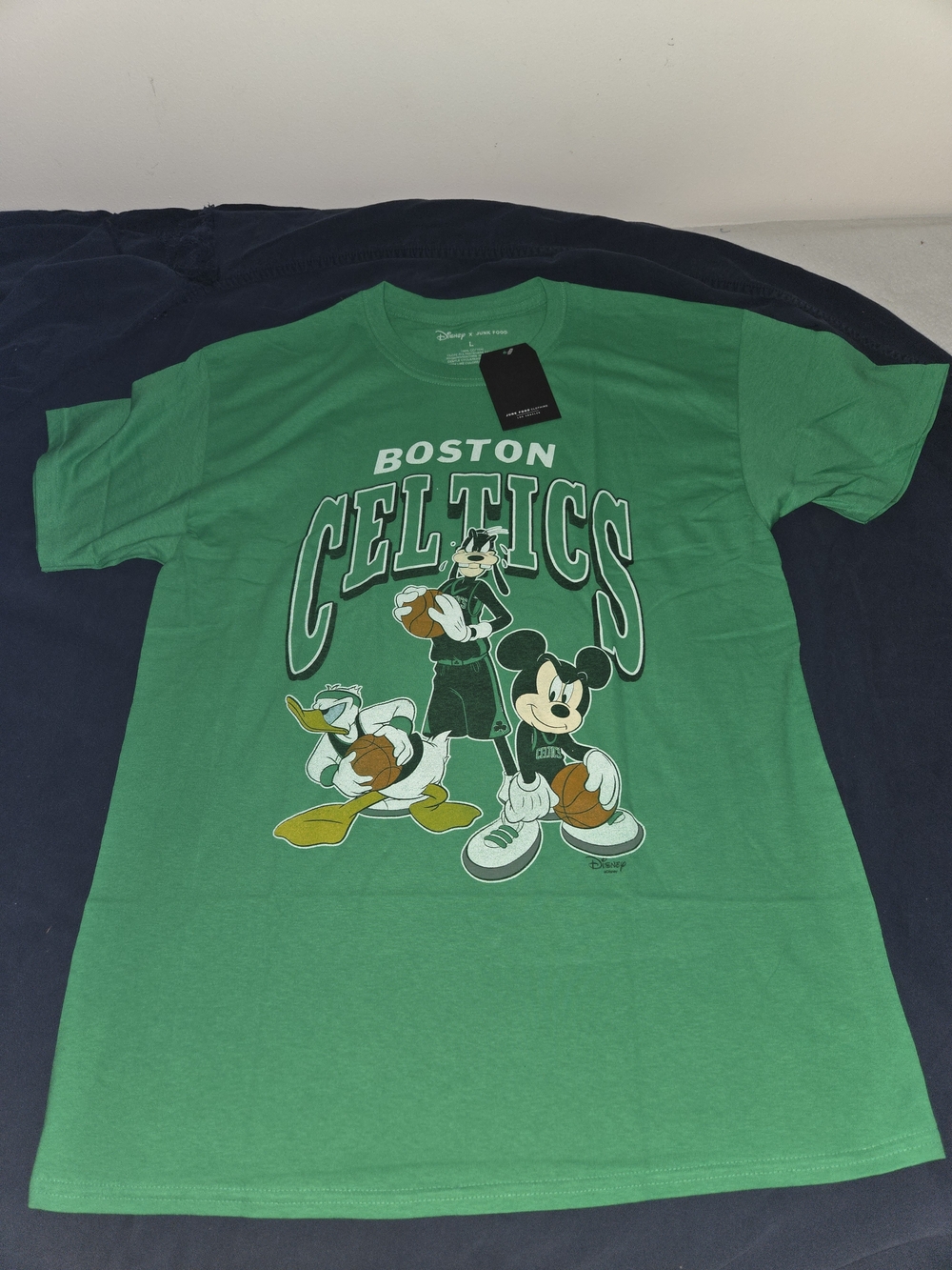 Disney x Junk Food Boston Celtics Graphic Shirt